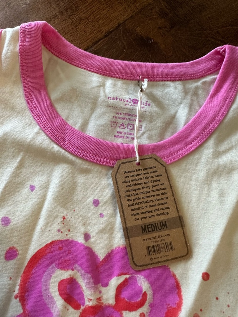 Natural Life ringer tank NWT - Picture 2 of 5